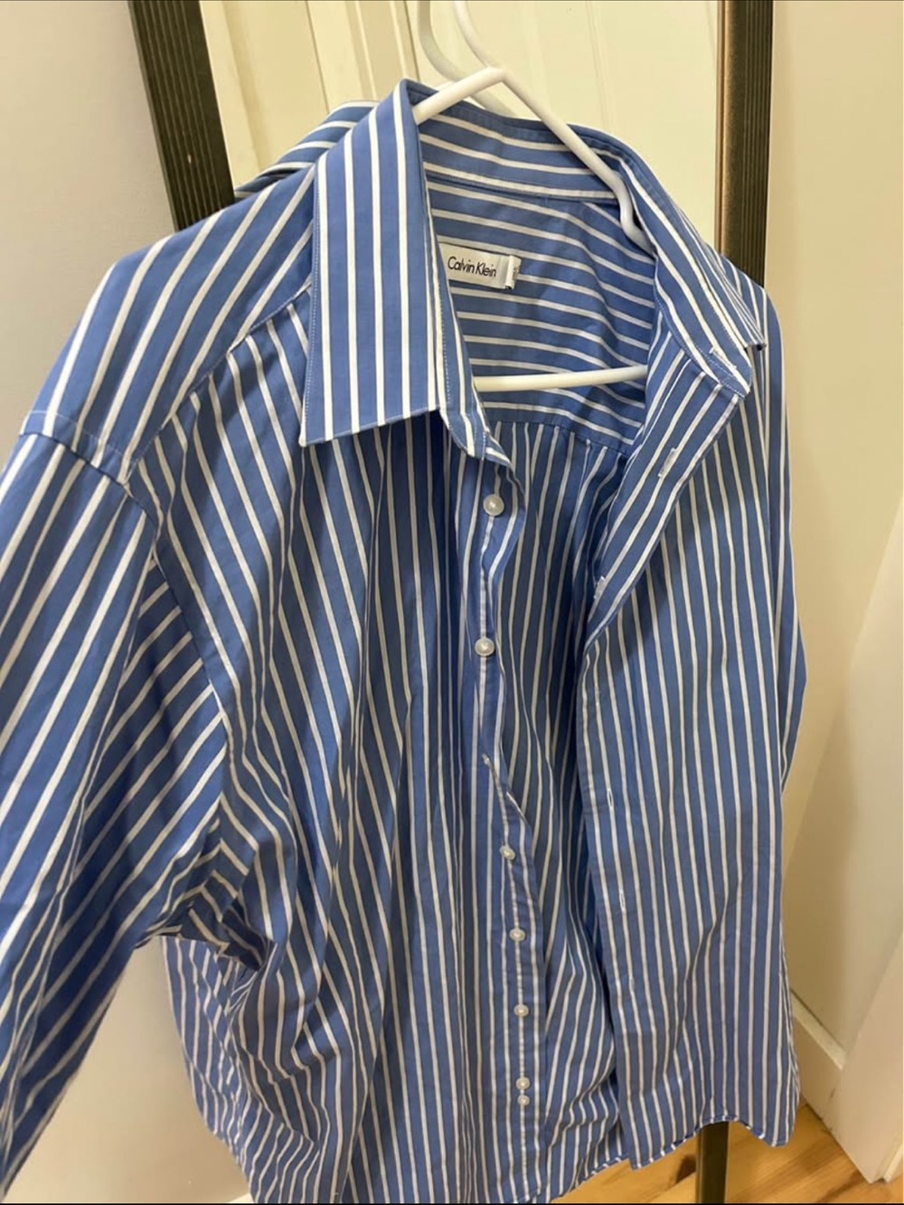 Bundle-Oversized button down cotton shirt